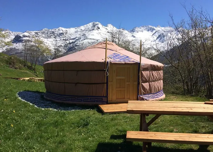 Luxe tent Yourtes Mongoles Gavarnie